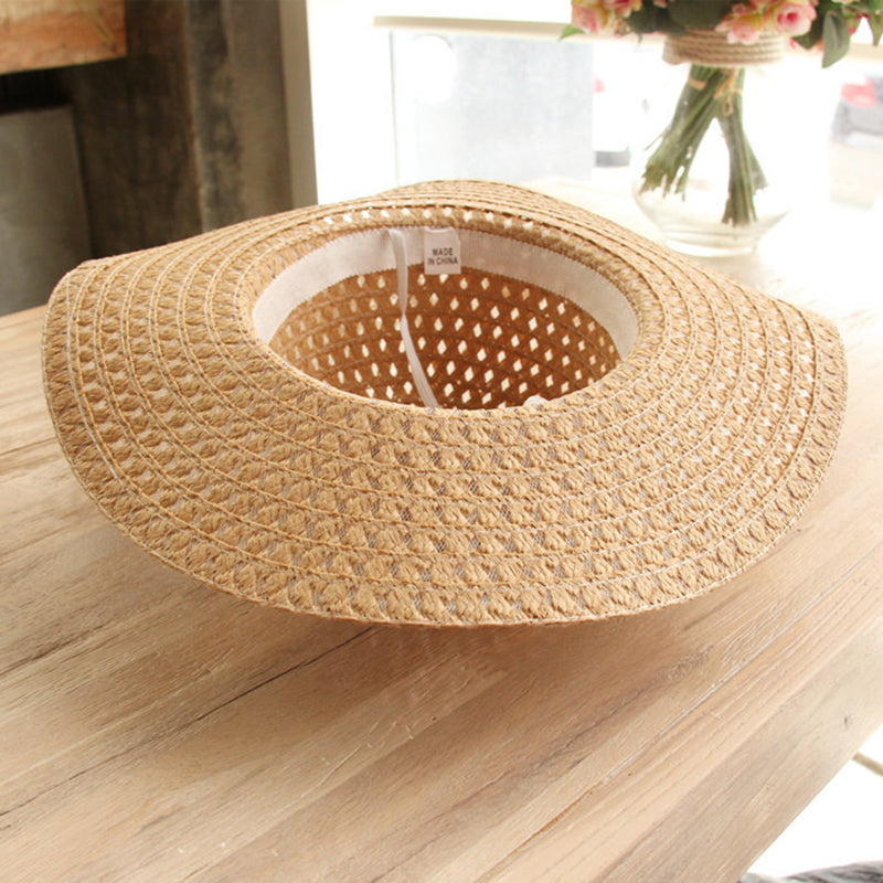 Women Lace Sun Hats For Wide Brim Straw