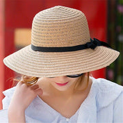 Summer Hat Floppy Foldable Ladies Straw Hats