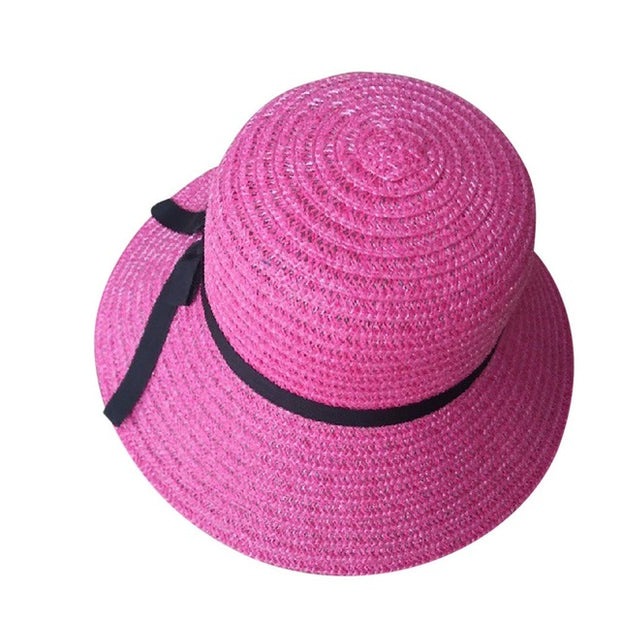 Summer Hat Floppy Foldable Ladies Straw Hats