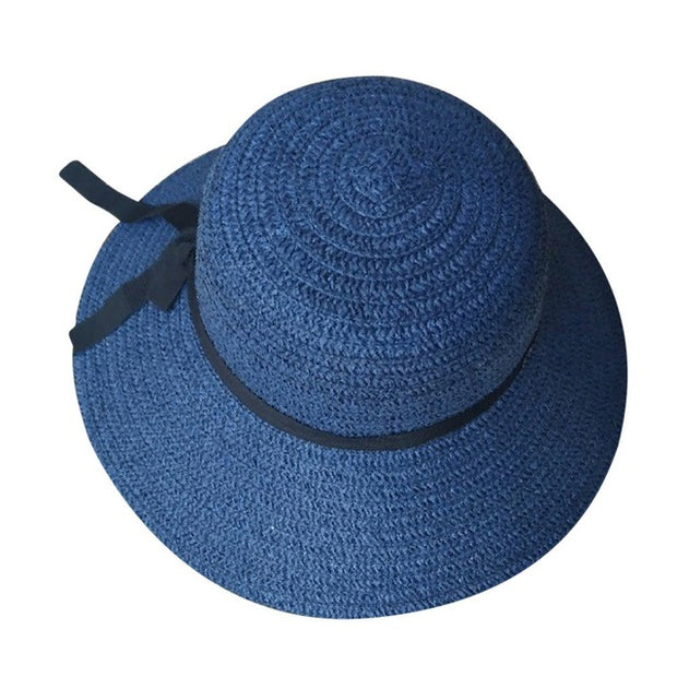 Summer Hat Floppy Foldable Ladies Straw Hats