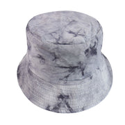 Black Purple Tie Dye Bucket Hat