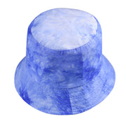 Black Purple Tie Dye Bucket Hat