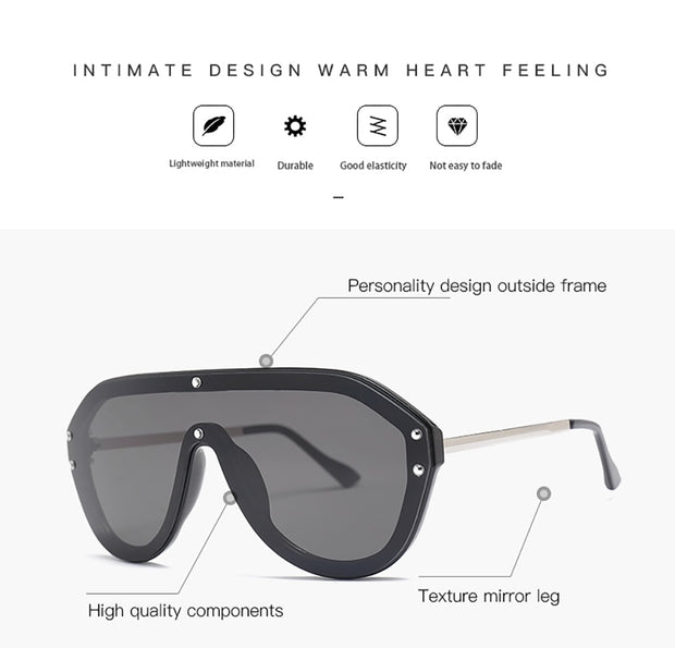 Simple Classic Style Sunglasses