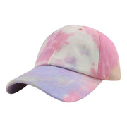 Black Purple Tie Dye Bucket Hat