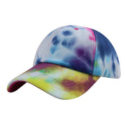 Black Purple Tie Dye Bucket Hat