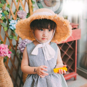 Fashion Ribbon Girl Sun Hat