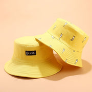 Panama Bucket Hat Men Women Summer Bucket Cap