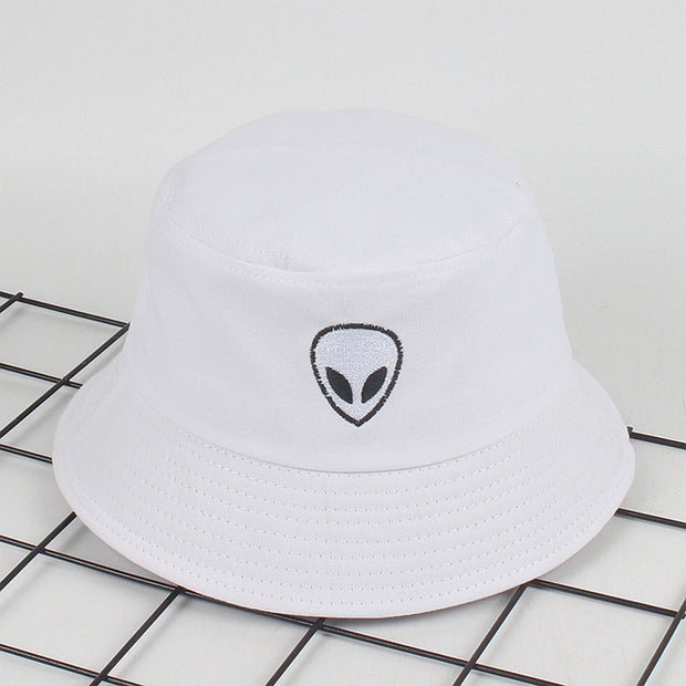 Embroidery Aliens Bucket Hat