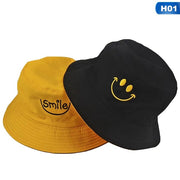 SMILE Bucket Hat Double Sided Bucket Hat