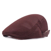 Breathable Mesh Newsboy Cap