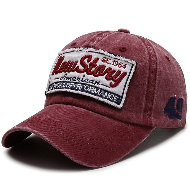 2020 New Washed Cotton Spring Baseball Cap