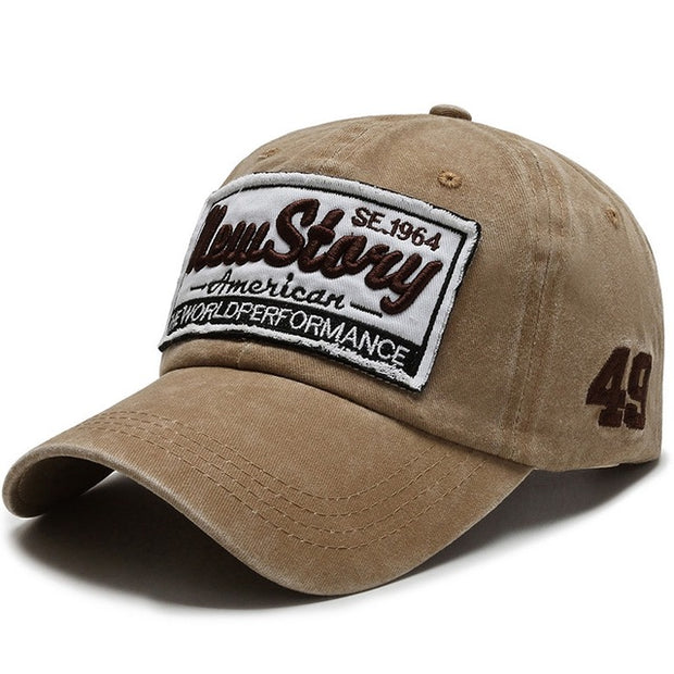 2020 New Washed Cotton Spring Baseball Cap