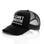 I Can't Breathe Black Lives Matter Caps