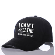 I Can't Breathe Black Lives Matter Caps