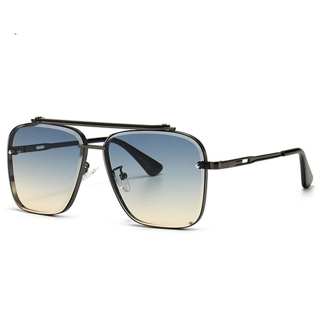 Classic Mach six Style Gradient Sunglasses