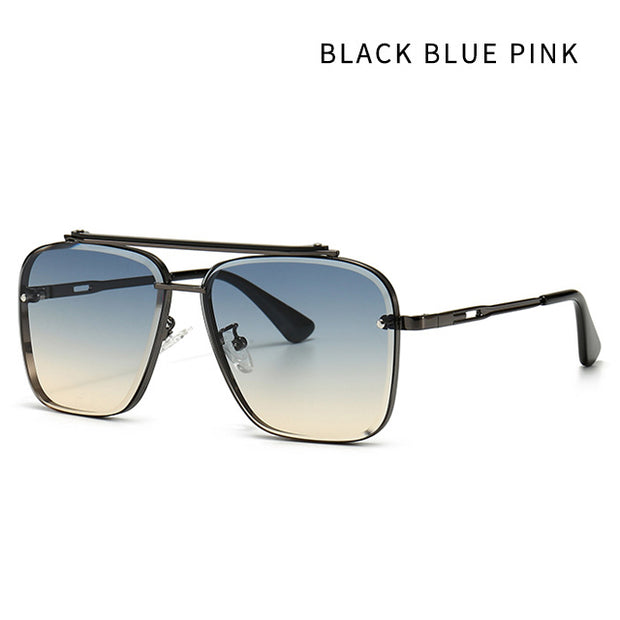 Classic Mach six Style Gradient Sunglasses